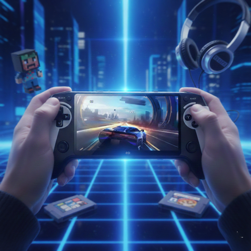 Portable Retro Gaming Console PRO — 1,000+ Classic Games Included