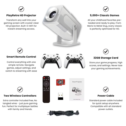 PlugnPlay Retro Game Projector
